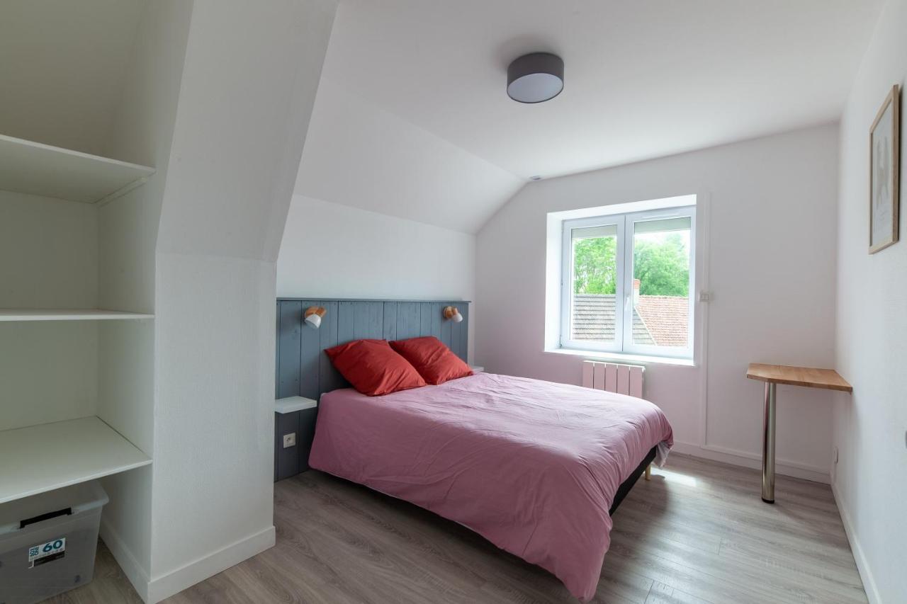 Gite Du Tilleul - Maison Climatisee Pour 8 Voyageurs Houesville Exterior foto