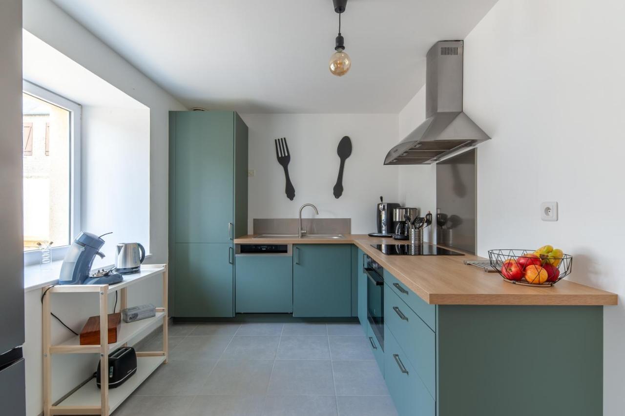 Gite Du Tilleul - Maison Climatisee Pour 8 Voyageurs Houesville Exterior foto