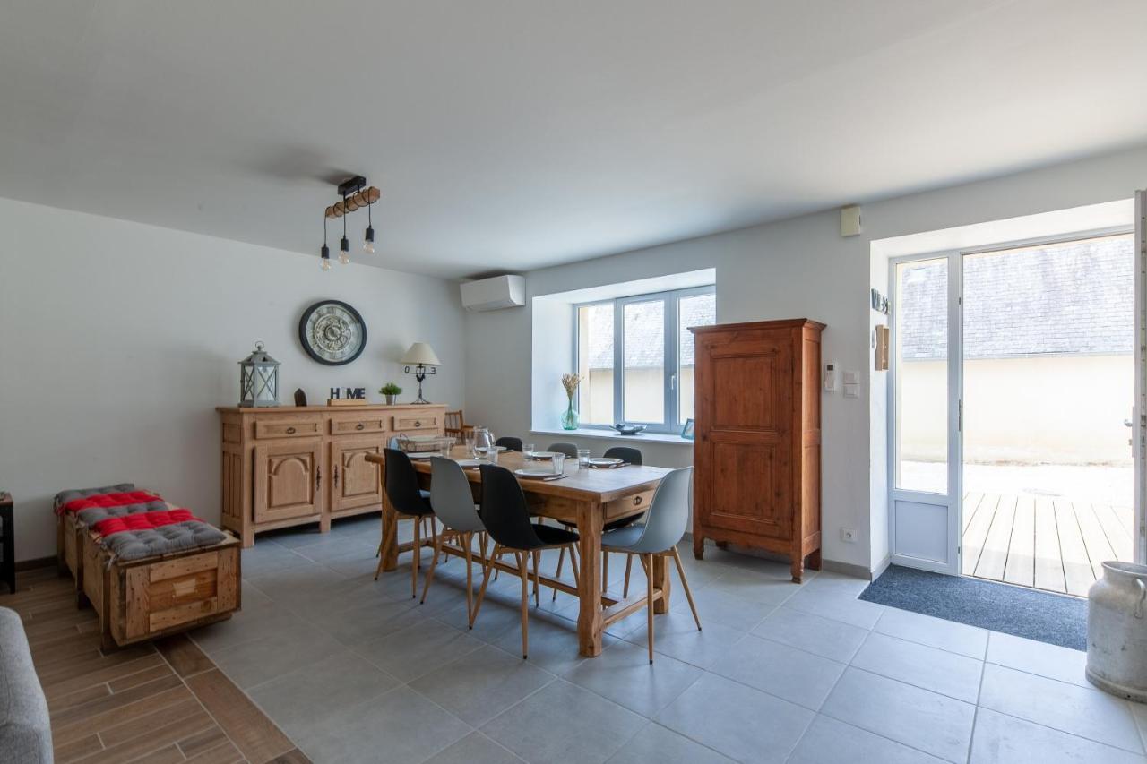 Gite Du Tilleul - Maison Climatisee Pour 8 Voyageurs Houesville Exterior foto