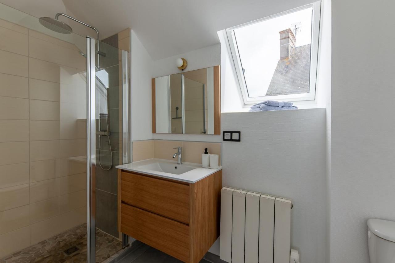 Gite Du Tilleul - Maison Climatisee Pour 8 Voyageurs Houesville Exterior foto